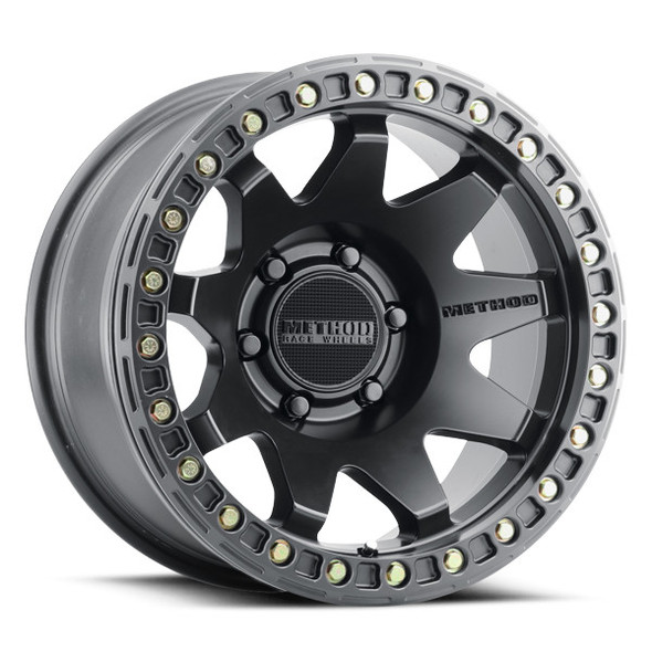 Method Wheels MR108 Beadlock Matte Black 17x9 -44mm Offset 8x165.1 (8x6.5) Method Wheels MR108 Beadlock Matte Black 17x9 -44mm Offset 8x165.1 (8x6.5)