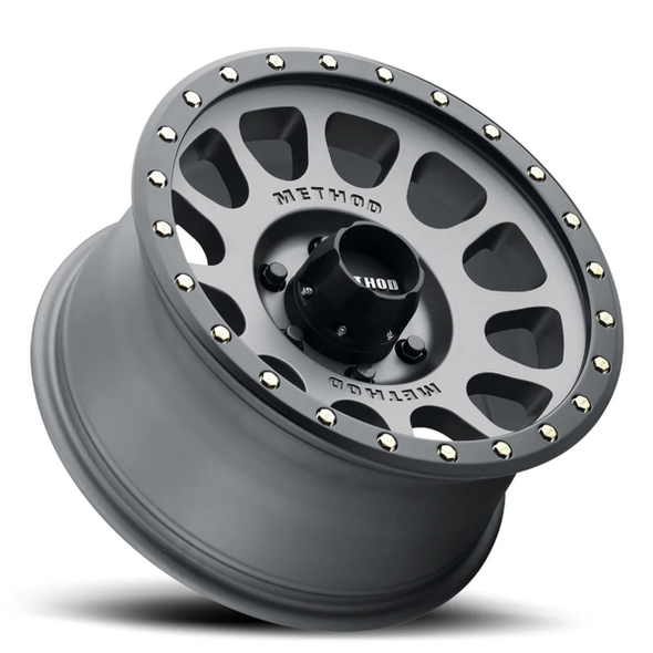 Method Wheels NV MR305 Titanium with Matte Black Lip 18x9 18mm Offset 8x170 Method Wheels NV MR305 Titanium with Matte Black Lip 18x9 18mm Offset 8x170