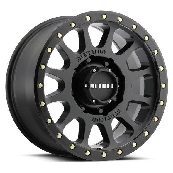 Method Wheels NV HD MR305 Matte Black 18x9 18mm Offset 8x170