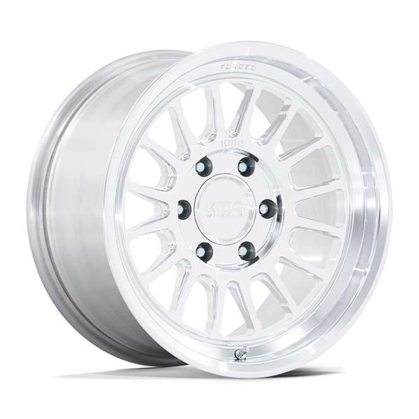 KMC Wheels Impact Forged Monoblock KM447 Raw Machined 18x9 0mm Offset 6x135 KMC Wheels Impact Forged Monoblock KM447 Raw Machined 18x9 0mm Offset 6x135