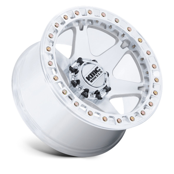 KMC Wheels VI Beadlock KM238 Machined 17x9 -38mm Offset 5x127 (5x5) | Fits Jeep Wrangler 07-Present and Jeep Gladiator KMC Wheels VI Beadlock KM238 Machined 17x9 -38mm Offset 5x127 (5x5) | Fits Jeep Wrangler 07-Present and Jeep Gladiator