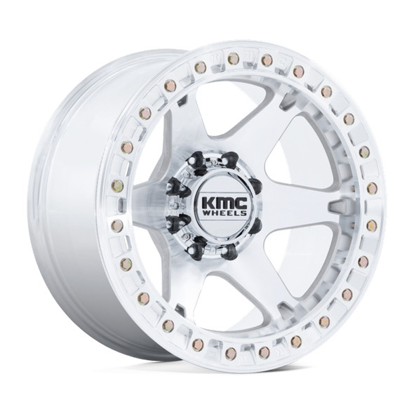 KMC Wheels VI Beadlock KM238 Machined 17x9 -38mm Offset 5x127 (5x5) | Fits Jeep Wrangler 07-Present and Jeep Gladiator KMC Wheels VI Beadlock KM238 Machined 17x9 -38mm Offset 5x127 (5x5) | Fits Jeep Wrangler 07-Present and Jeep Gladiator