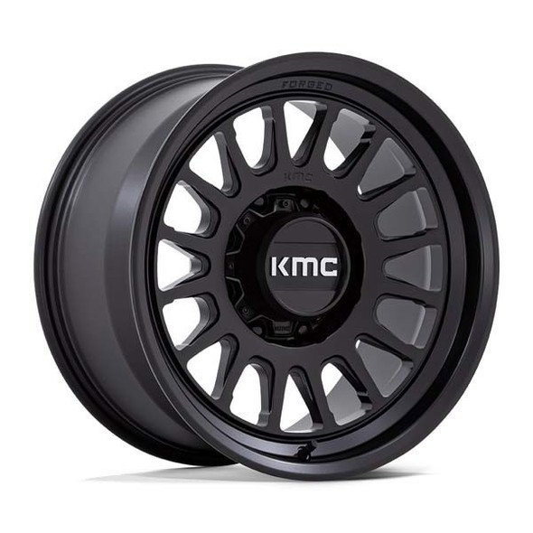KMC Wheels Impact Forged Monoblock KM452 Satin Black 18x9 0mm Offset 8x170 KMC Wheels Impact Forged Monoblock KM452 Satin Black 18x9 0mm Offset 8x170