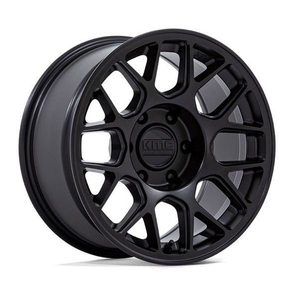 KMC Wheels Hatchet KM730 Matte Black 17x8.5 -10mm Offset 6x120