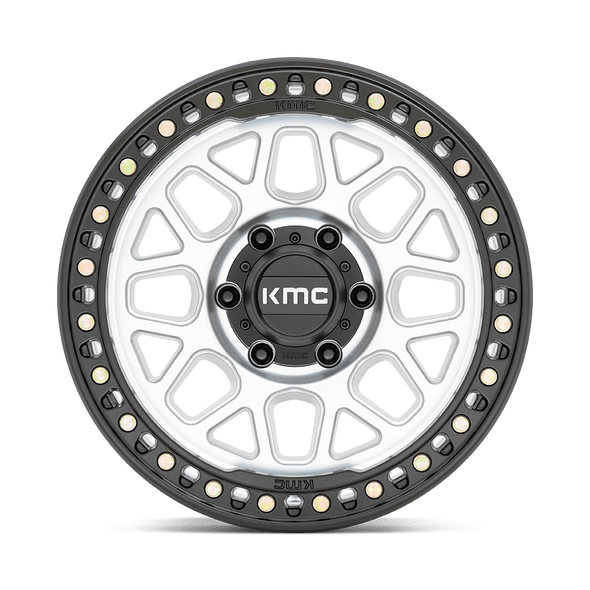 KMC Wheels GRS KM549 Machined With Satin Black Lip 18x9 18mm Offset 6x135 KMC Wheels GRS KM549 Machined With Satin Black Lip 18x9 18mm Offset 6x135