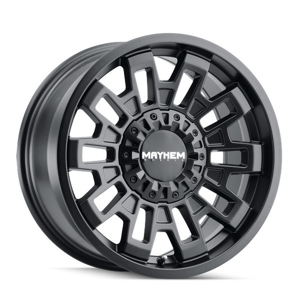 Mayhem Wheels Cortex 8113 Matte Black 20x10 -19mm Offset 8x165.1 (8x6.5)