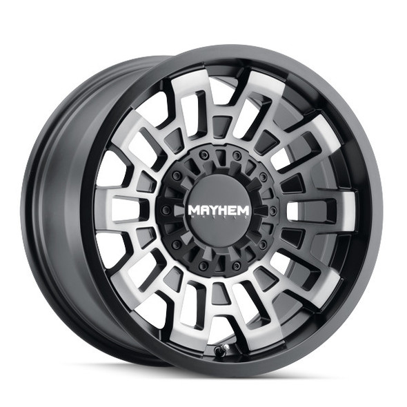 Mayhem Wheels Cortex 8113 Matte Black with Machined Dark Tint 20x10 -19mm Offset 5x139.7 (5x5.5),5x150
