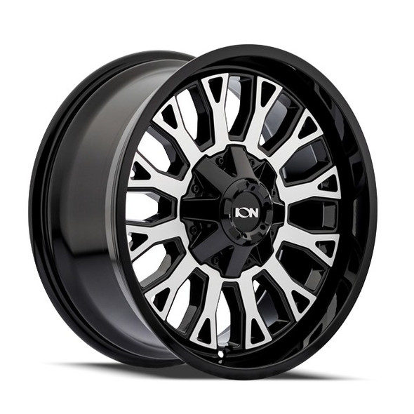 ION Alloy Wheels 152 Gloss Black Machined 20x9 0mm Offset 8x170