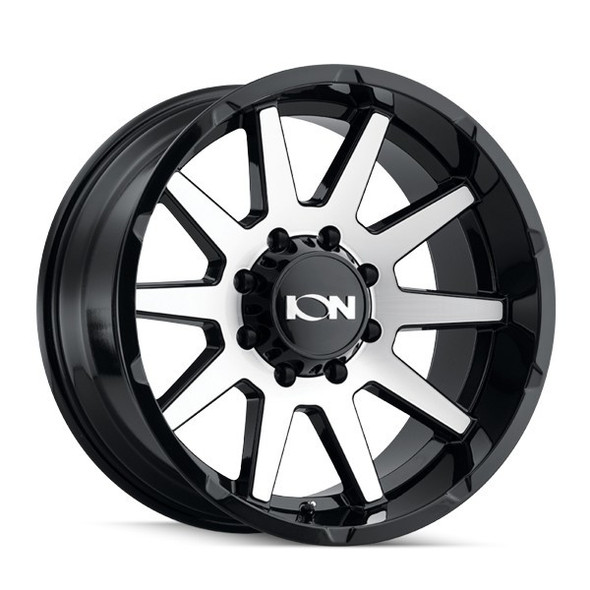 ION Alloy Wheels 143 Gloss Black with Machined Face 18x9 0mm Offset 6x135