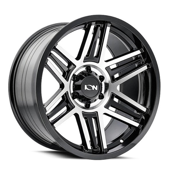 ION Alloy Wheels 147 Gloss Black Machined 17x9 0mm Offset 8x165.1 (8x6.5)