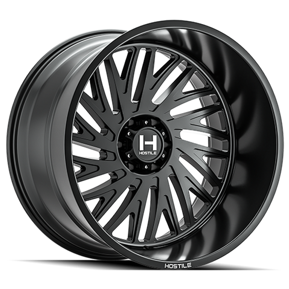 Hostile Wheels Syclone H131 Asphalt 20x9 12mm Offset 5x127 (5x5) | Fits Jeep Wrangler 07-Present and Jeep Gladiator