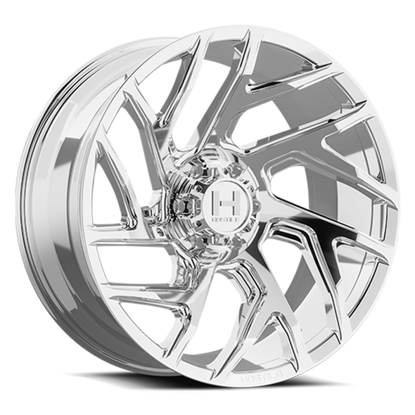 Hostile Wheels Vortex H141 Armor Plated 22x10 -25mm Offset 5x127 (5x5) | Fits Jeep Wrangler 07-Present and Jeep Gladiator