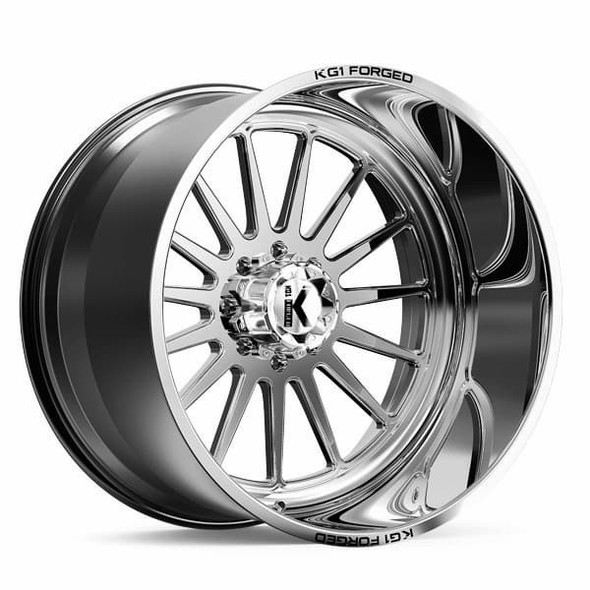 KG1 Forged Wheels Rays KF016 Polished 22x14 -76mm Offset 5x127 (5x5) | Fits Jeep Wrangler 07-Present and Jeep Gladiator KG1 Forged Wheels Rays KF016 Polished 22x14 -76mm Offset 5x127 (5x5) | Fits Jeep Wrangler 07-Present and Jeep Gladiator