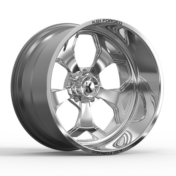 KG1 Forged Wheels Knox KF008 Polished 22x14 -76mm Offset 5x127 (5x5) | Fits Jeep Wrangler 07-Present and Jeep Gladiator KG1 Forged Wheels Knox KF008 Polished 22x14 -76mm Offset 5x127 (5x5) | Fits Jeep Wrangler 07-Present and Jeep Gladiator