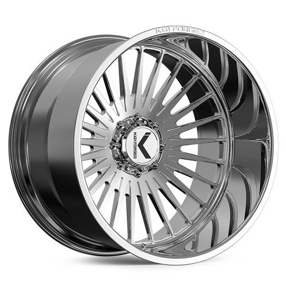 KG1 Forged Wheels Czar KC060 Polished 26x16 -101mm Offset 5x127 (5x5) | Fits Jeep Wrangler 07-Present and Jeep Gladiator KG1 Forged Wheels Czar KC060 Polished 26x16 -101mm Offset 5x127 (5x5) | Fits Jeep Wrangler 07-Present and Jeep Gladiator