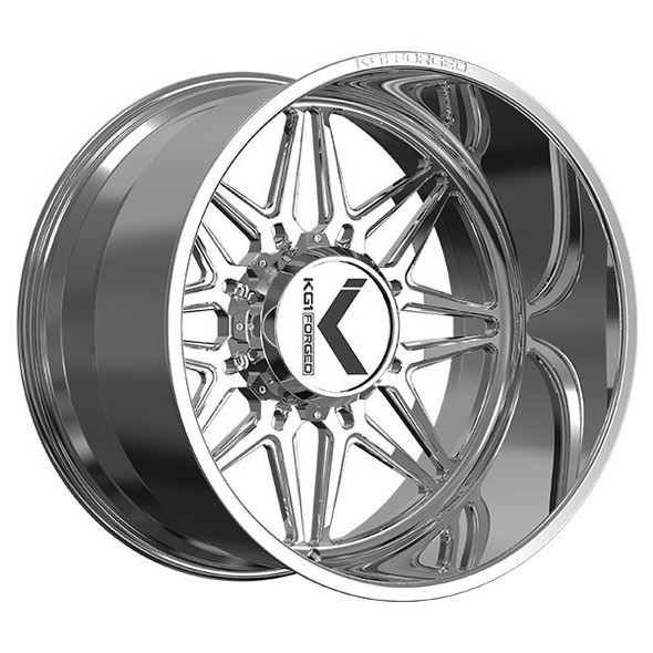 KG1 Forged Wheels Trickstar KF058 Polished 30x16 -101mm Offset 5x127 (5x5) | Fits Jeep Wrangler 07-Present and Jeep Gladiator KG1 Forged Wheels Trickstar KF058 Polished 30x16 -101mm Offset 5x127 (5x5) | Fits Jeep Wrangler 07-Present and Jeep Gladiator