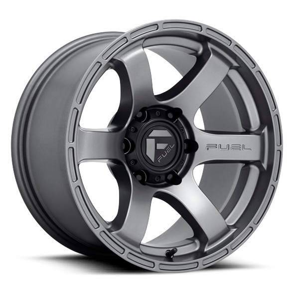 Fuel Offroad Wheels Rush D767 Matte Gun Metal 18x9 1mm Offset 6x135