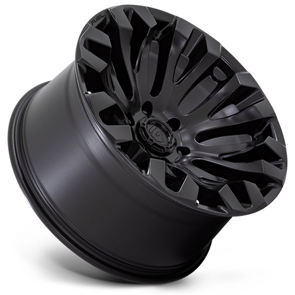 Fuel Offroad Wheels Quake D831 Blackout 20x10 -18mm Offset 5x127 (5x5) | Fits Jeep Wrangler 07-Present and Jeep Gladiator