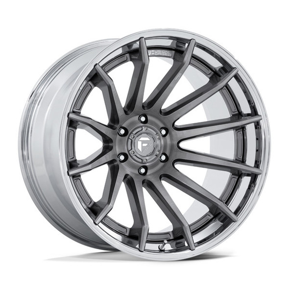Fuel Offroad Wheels Burn FC403 Platinum With Chrome Lip 22x10 -18mm Offset 6x135 Fuel Offroad Wheels Burn FC403 Platinum With Chrome Lip 22x10 -18mm Offset 6x135