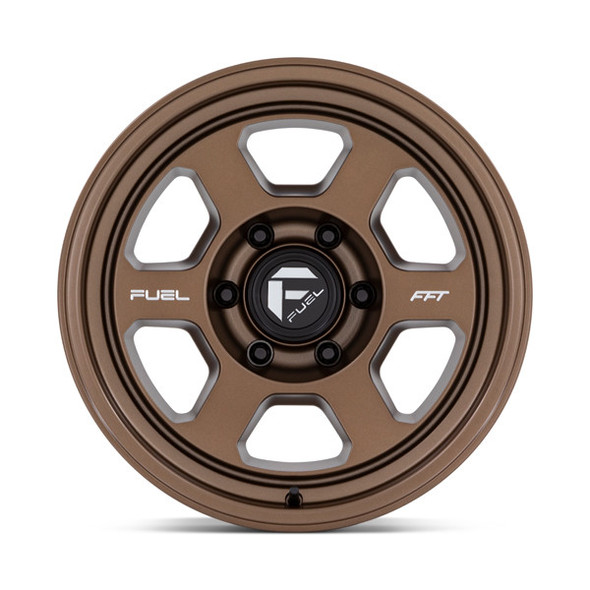 Fuel Offroad Wheels Hype FC860 Matte Bronze 17x8.5 10mm Offset 5x127 (5x5) | Fits Jeep Wrangler 07-Present and Jeep Gladiator Fuel Offroad Wheels Hype FC860 Matte Bronze 17x8.5 10mm Offset 5x127 (5x5) | Fits Jeep Wrangler 07-Present and Jeep Gladiator