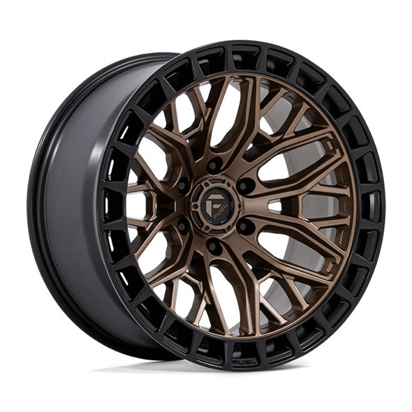Fuel Offroad Wheels Sigma FC869 Matte Bronze Matte Black Lip 17x9 1mm Offset 6x135