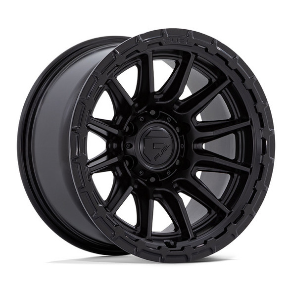 Fuel Offroad Wheels Piston FC866 Blackout 22x9.5 20mm Offset 5x127 (5x5) | Fits Jeep Wrangler 07-Present and Jeep Gladiator