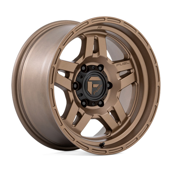Fuel Offroad Wheels Oxide D800 Matte Bronze 17x8.5 -10mm Offset 5x127 (5x5) | Fits Jeep Wrangler 07-Present and Jeep Gladiator