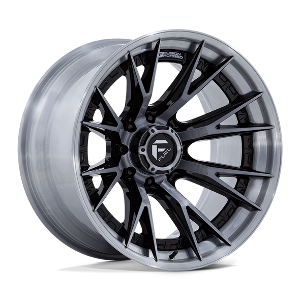 Fuel Offroad Wheels Catalyst FC402 Gloss Black With Gray Tint 24x12 -44mm Offset 8x170