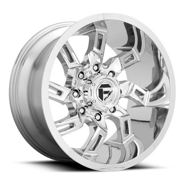 Fuel Offroad Wheels Lockdown D746 Chrome 22x10 -18mm Offset 5x127 (5x5) | Fits Jeep Wrangler 07-Present and Jeep Gladiator