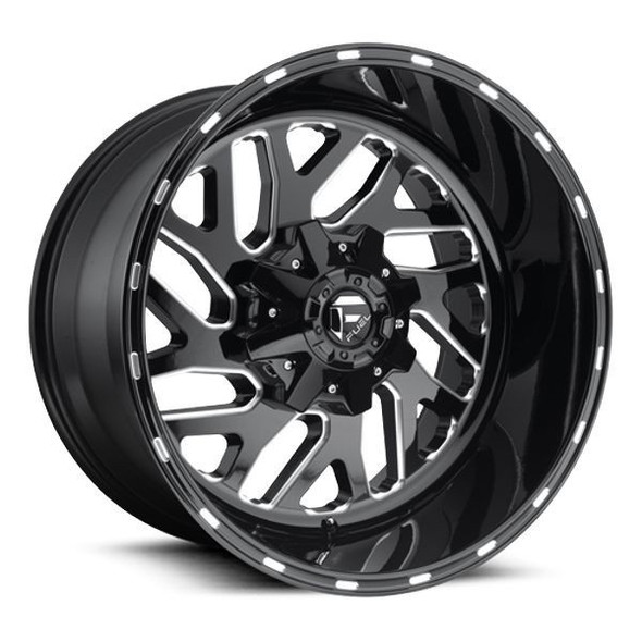 Fuel Offroad Wheels Triton D581 Gloss Black Milled 22x12 -43mm Offset 8x165.1 (8x6.5) Fuel Offroad Wheels Triton D581 Gloss Black Milled 22x12 -43mm Offset 8x165.1 (8x6.5)
