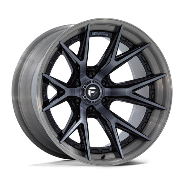 Fuel Offroad Wheels Catalyst FC402 Gloss Black With Gray Tint 20x10 -18mm Offset 6x135