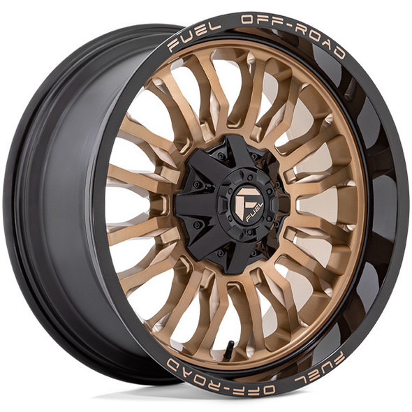 Fuel Offroad Wheels ARC D797 Platinum Bronze With Black Lip 22x10 -18mm Offset 8x180
