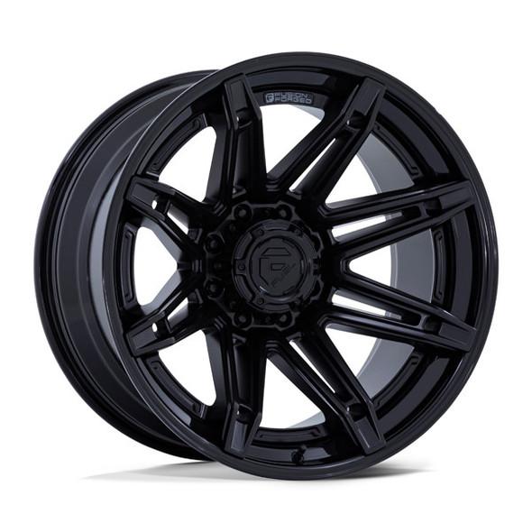Fuel Offroad Wheels Brawl FC401 Matte Black With Gloss Black Lip 20x10 -18mm Offset 8x170