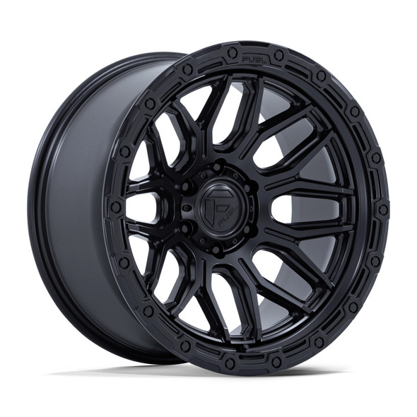 Fuel Offroad Wheels Surge FC881 Matte Black with Gloss Black Lip 20x10 -18mm Offset 5x127 (5x5) | Fits Jeep Wrangler 07-Present and Jeep Gladiator Fuel Offroad Wheels Surge FC881 Matte Black with Gloss Black Lip 20x10 -18mm Offset 5x127 (5x5) | Fits Jeep Wrangler 07-Present and Jeep Gladiator