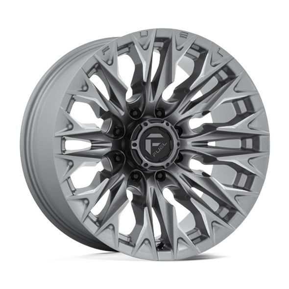 Fuel Offroad Wheels Flame 8 D806 Platinum 20x9 20mm Offset 8x165.1 (8x6.5)