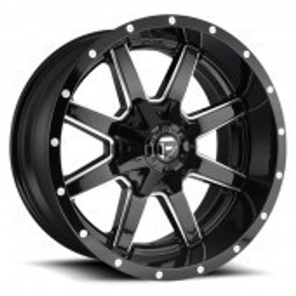 Fuel Offroad Wheels Maverick D610 Gloss Black Milled 18x9 20mm Offset 8x180 Fuel Offroad Wheels Maverick D610 Gloss Black Milled 18x9 20mm Offset 8x180
