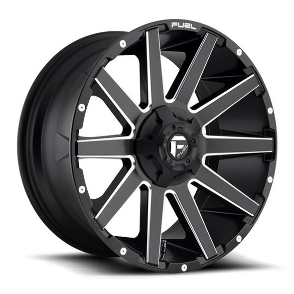 Fuel Offroad Wheels Contra D616 Matte Black Milled 20x9 20mm Offset 5x139.7 (5x5.5),5x150 Fuel Offroad Wheels Contra D616 Matte Black Milled 20x9 20mm Offset 5x139.7 (5x5.5),5x150
