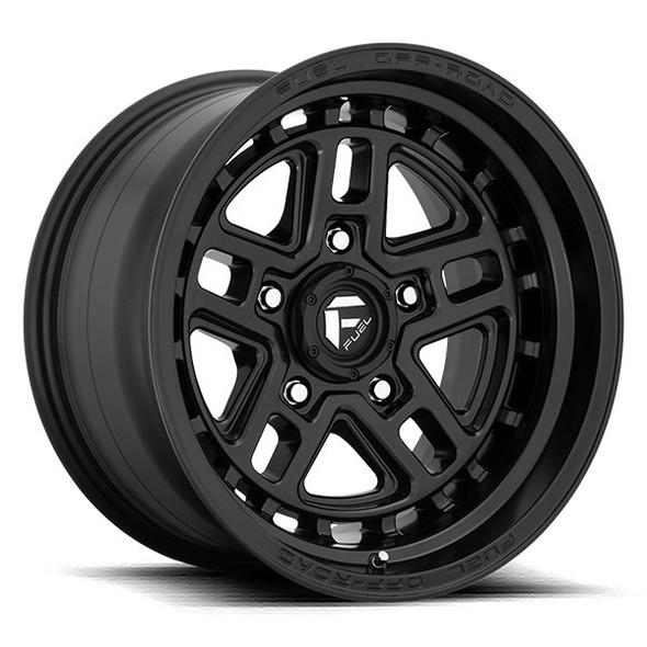 Fuel Offroad Wheels Nitro D667 Matte Black 17x9 1mm Offset 6x135