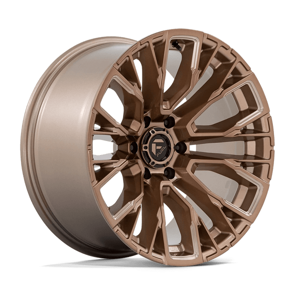 Fuel Offroad Wheels Rebar D850 Platinum Bronze Milled 17x9 1mm Offset 6x135