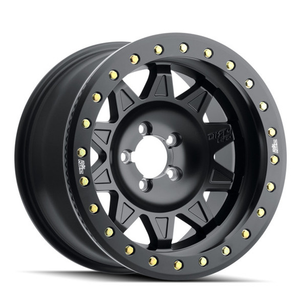 DirtyLife Wheels Roadkill Race Beadlock 9302 Satin Black 17x9 -14mm Offset 6x135