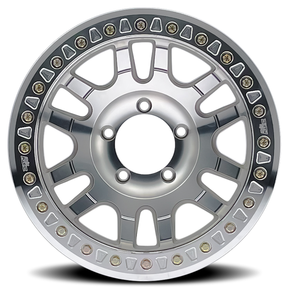 DirtyLife Wheels Canyon Beadlock 9314 Machined 20x10 -44mm Offset 5x127 (5x5) | Fits Jeep Wrangler 07-Present and Jeep Gladiator DirtyLife Wheels Canyon Beadlock 9314 Machined 20x10 -44mm Offset 5x127 (5x5) | Fits Jeep Wrangler 07-Present and Jeep Gladiator