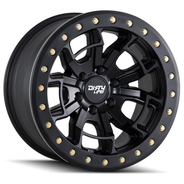 DirtyLife Wheels DT-1 9303 Matte Black 17x9 -12mm Offset 5x127 (5x5) | Fits Jeep Wrangler 07-Present and Jeep Gladiator DirtyLife Wheels DT-1 9303 Matte Black 17x9 -12mm Offset 5x127 (5x5) | Fits Jeep Wrangler 07-Present and Jeep Gladiator