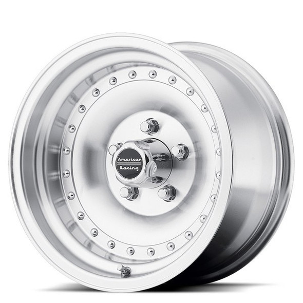 American Racing Wheels Outlaw I AR61 Machined 15x8 -19mm Offset 5x120.7 (5x4.75)