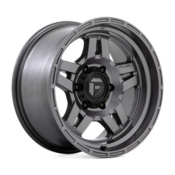 Fuel Offroad Wheels Oxide D801 Matte Gunmetal 18x9 1mm Offset 5x127 (5x5)| Fits Jeep Wrangler 07-Up and Jeep Gladiator