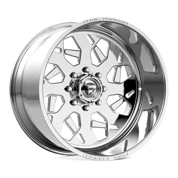 Fuel Forged Wheels FF111 Polished 26x12 -72mm Offset 5x127 (5x5)| Fits Jeep Wrangler 07-Up and Jeep Gladiator Fuel Forged Wheels FF111 Polished 26x12 -72mm Offset 5x127 (5x5)| Fits Jeep Wrangler 07-Up and Jeep Gladiator