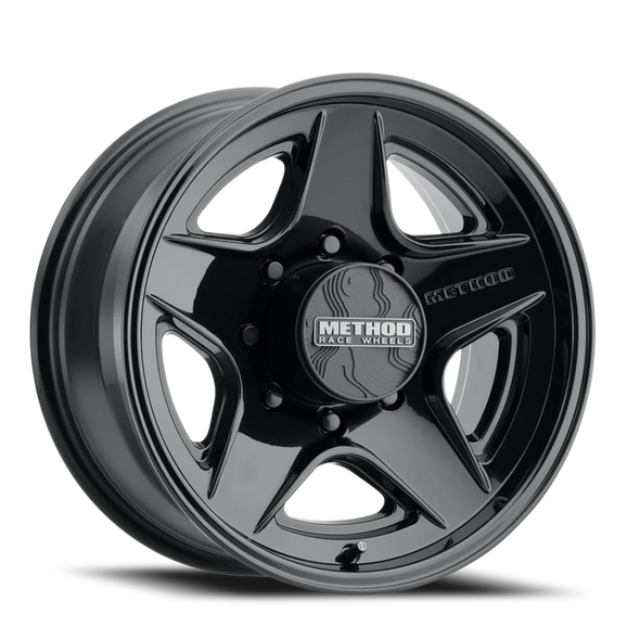 Method MR319 20x9 8x6.5 BP 18mm Offset 130.81mm Bore - Gloss Black Wheel