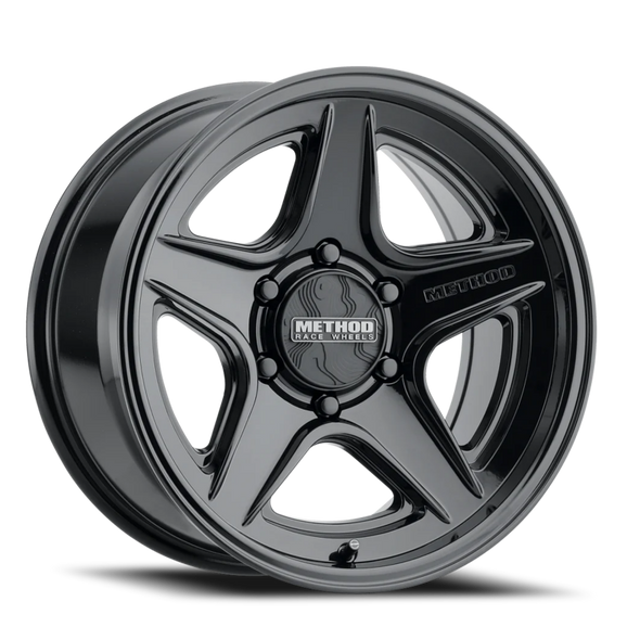 Method MR319 17x8.5 -0mm Offset 6x5.5 BP 106.25mm CB Gloss Black Wheel