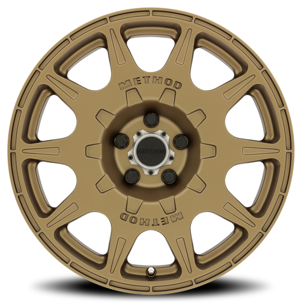 Method MR502 RALLY 17x8 +38mm Offset 5x4.5 67.1mm CB Method Bronze Wheel