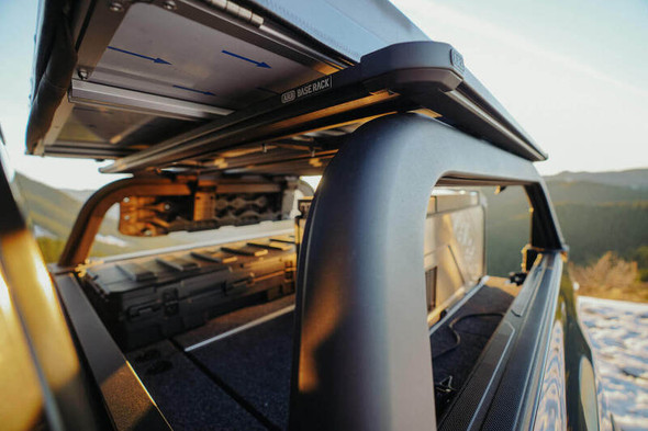 ARB 16-23 Toyota Tacoma Bed Rack - Black Aluminum