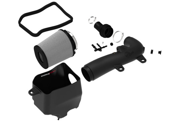 aFe 24-25 Jeep Wrangler JL 4XE L4 2.0L Magnum FORCE Stage-2 Cold Air Intake w/ Pro DRY S Filter